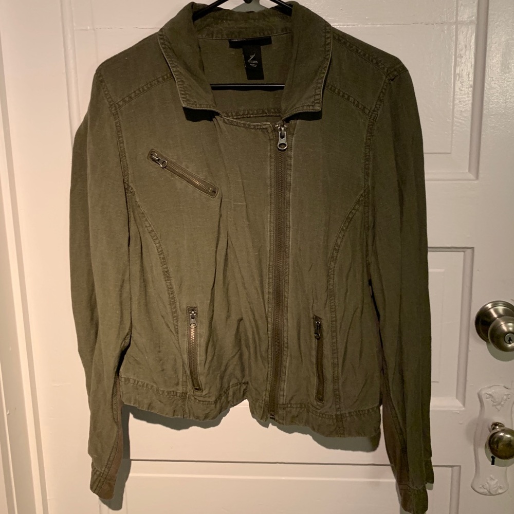 Olive Green Chic Jacket
